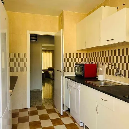 Apartamento Almirante 1º Linea De Playa Con Parking Málaga